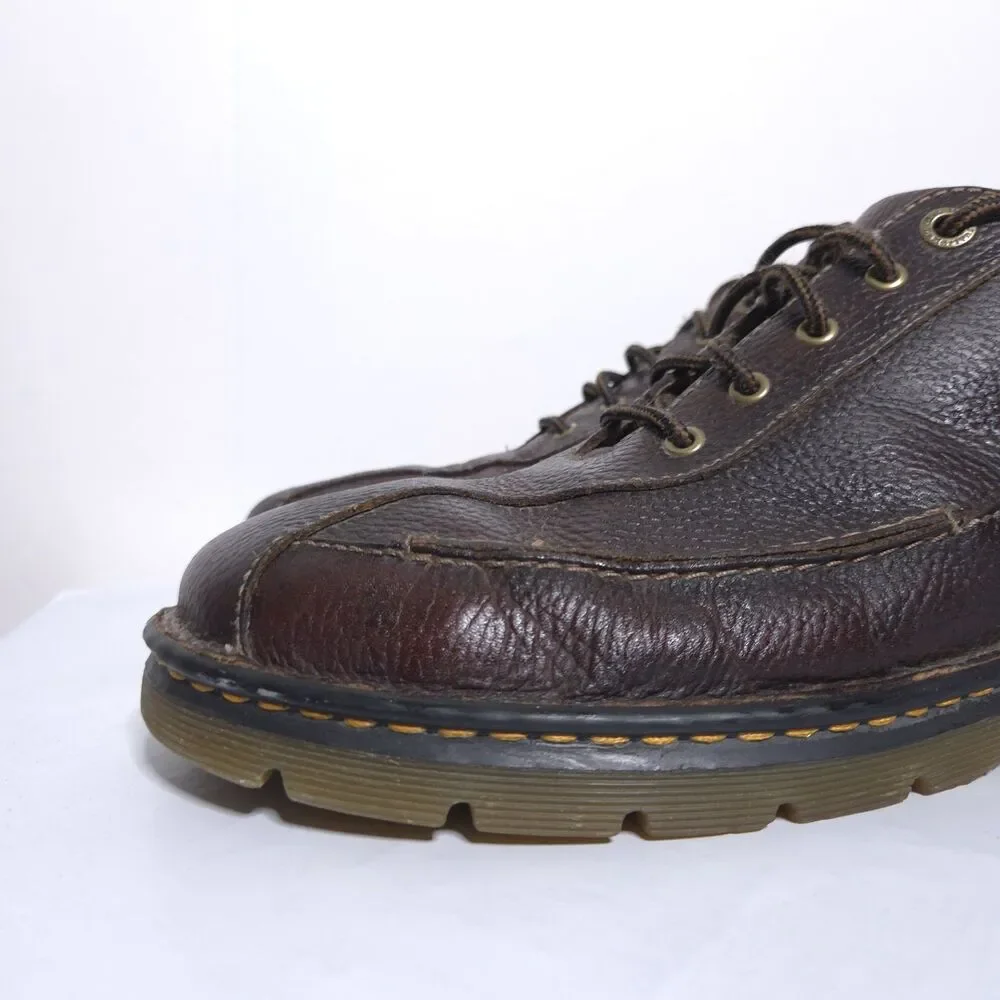 Dr Martens Brown Oxford Mens US 13 Casual Leather Lace Up Shoe 11200 Air Cushion